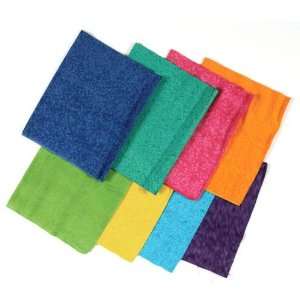  Indian Batik Fat Quarter Assortment Primary Brights By The 