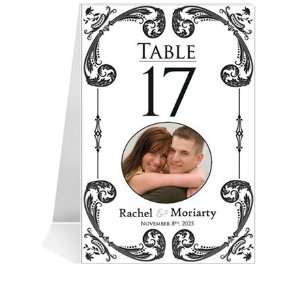  Photo Table Number Cards   Dancing Knight & Me #1 Thru #19 