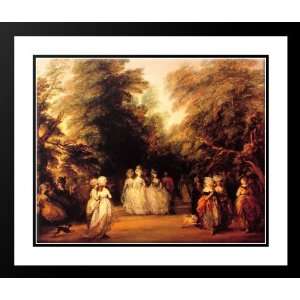  Gainsborough, Thomas 23x20 Framed and Double Matted The 