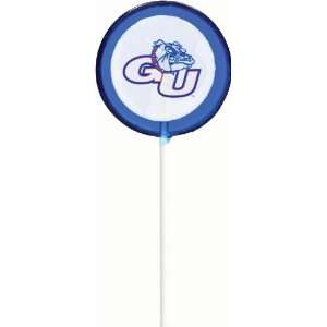 Gonzaga Lollipals   6 Blue Raspberry University Lollipops, Perfect for 
