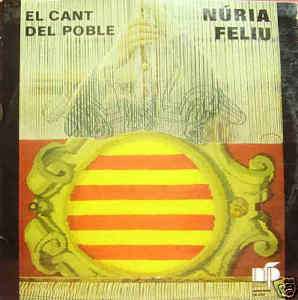NURIA FELIU EL CANT DEL POBLE LP VINILO 1977 SPAIN B B  