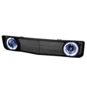    09 Ford Mustang Black Halo Fog Light Front Grille Version 2 (Non GT