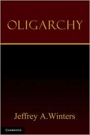 Oligarchy, (1107005280), Jeffrey A. Winters, Textbooks   Barnes 