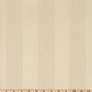  60 Wide Verone Satin Jacquard Stripe Ivory Fabric By The 