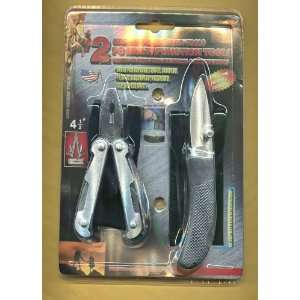   Steel Multi tools * Combo 13 Function Multitool & Pocket Knife