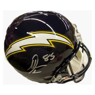 Antonio Gates Autographed Helmet   Replica