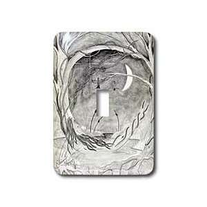 Edmond Hogge Jr Dreamscapes   The Old Oak Tree   Light Switch Covers 