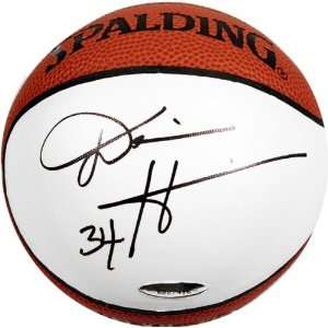 Devin Harris Autographed White Panel Mini Basketball  