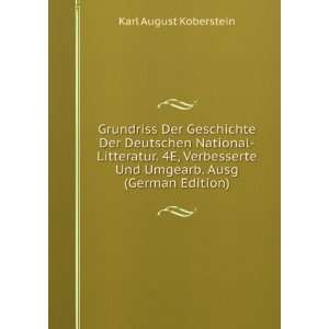   Verbesserte Und Umgearb. Ausg (German Edition) Koberstein Karl August