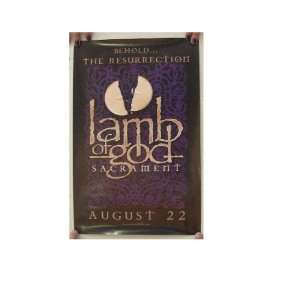  Lamb Of God Poster Sacrament 