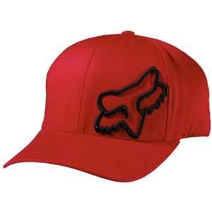  Fox Racing Flex 45 Mens Flexfit Sports Wear Hat   Red / X 