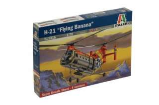 ITALERI 1/72 H 21 Flying Banana #IT 1315  