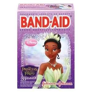 Band Aid Childrens Bandages Disney Princess & The Frog Assorted 20