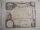 1870 Odd Fellows Life Insurance Certificate