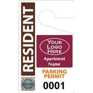  Plastic ToughTags for Apartment Parking Permits ToughTag 