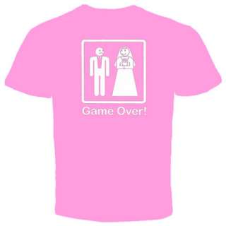 GAME OVER SAD MARRIAGE Funny Cool T SHIRT New  