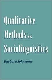  , (0195133978), Barbara Johnstone, Textbooks   