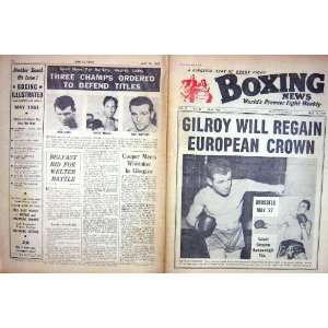  BOXING GILROY COSSEMYNS 1961 LEAHY HUGHES RAFFERTY