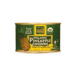 Native Forest Pineapple Chunks 8 oz. Grocery & Gourmet Food