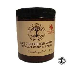 100% Organic Raw Vegan Chocolate Coconut Spread  Grocery 