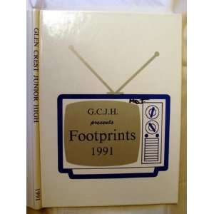   Footprints Yearbook Glen Crest Junior High Glen Ellyn Illinois Books