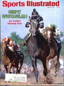 1979 Spectacular Bid Horse Racing Sports Illustrated  