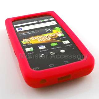 Protect your Samsung Galaxy Prevail with Red Soft Silicone Cover Case