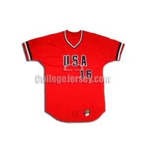  Game Used Team USA Jersey