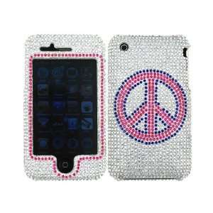   Cover Peace Pink for Apple iPhone 3G 3GS Apple 3 Cell Phones