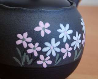 Japanese Sakura Tokoname Organic Tea Pot ME373 Obi Net Kyusu  