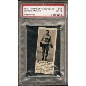  PSA 5 192 Dominion Chocolate Dunc B. Munro #57 Everything 