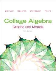   Models, (0321797825), Marvin L Bittinger, Textbooks   