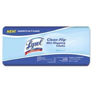  Lysol Clean Flip Wet Mopping Cloths, 10 2/5 x 8 3/10, 24 