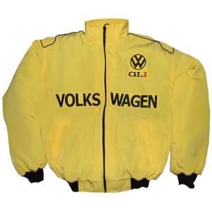  VW Volkswagen GLI Racing Jacket Yellow