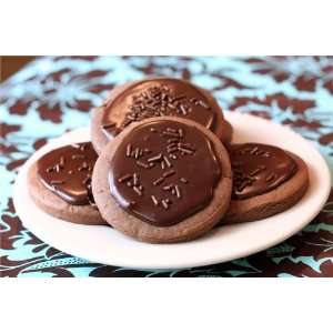 Chocolate Sugar Cookies with Fudgy Chocolate Icing Mix  