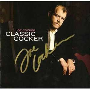   AUTOGRAPHED   Joe Cocker   Classic Cocker CD + COA 