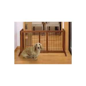    Richell® Freestanding Pet Gate, Small, Autumn Matte