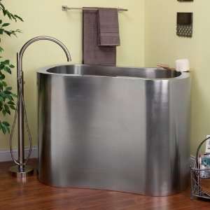  48 Silhouette Stainless Steel Hourglass Soaking Air Bath 