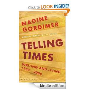   and Living, 1950 2008 Nadine Gordimer  Kindle Store