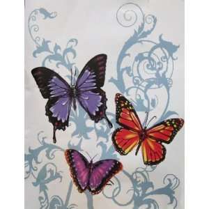  3 Butterfly Blanket Luxury Plush