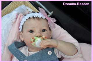 Beautiful realistic reborn big baby girl doll from **Dreams Reborn 