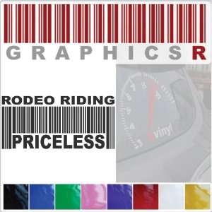   Barcode UPC Priceless Rodeo Riding Rider Vaqueros Bull A740   Chrome