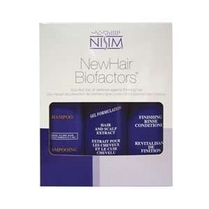  Nisim NewHair Biofactors Normal to Dry Hair Tripack 