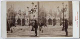 VINT.1890s albumen SV ITALY Venice by Alois Beer  