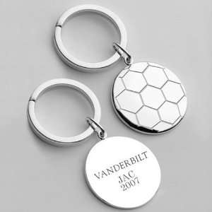    Vanderbilt University Soccer Sports Key Ring
