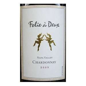  2009 Folie A Deux Chardonnay 750ml Grocery & Gourmet Food