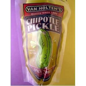 Van Holtens Pickle In A Pouch Large Chipotle Pickles