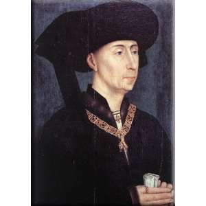   of Philip the Good 21x30 Streched Canvas Art by Weyden, Rogier van der