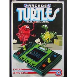   TURTLES Entex Electronic Hand Held Arcade Game 1982 