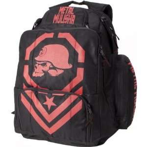  Metal Mulisha Force Recon Mens Sports Backpack   Black 